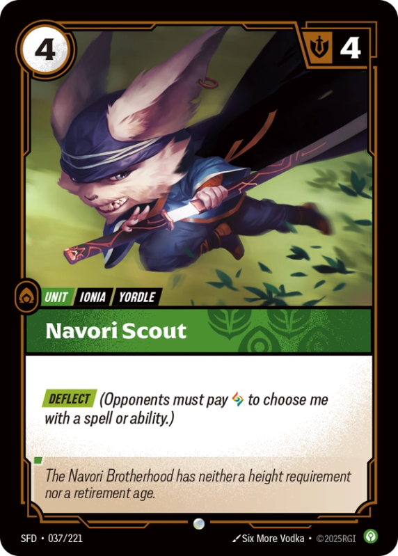 Navori Scout (Unit) (SFD-037/221) (Common)