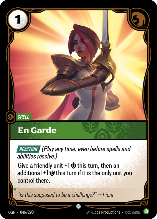 En Garde (Spell) (OGN-046/298) (Common)