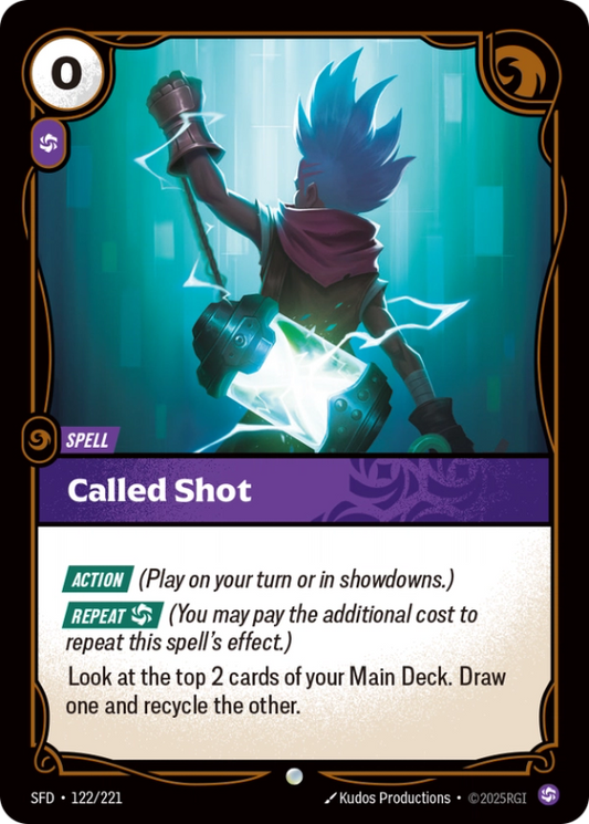Called Shot (Spell) (SFD-122/221) (Common)