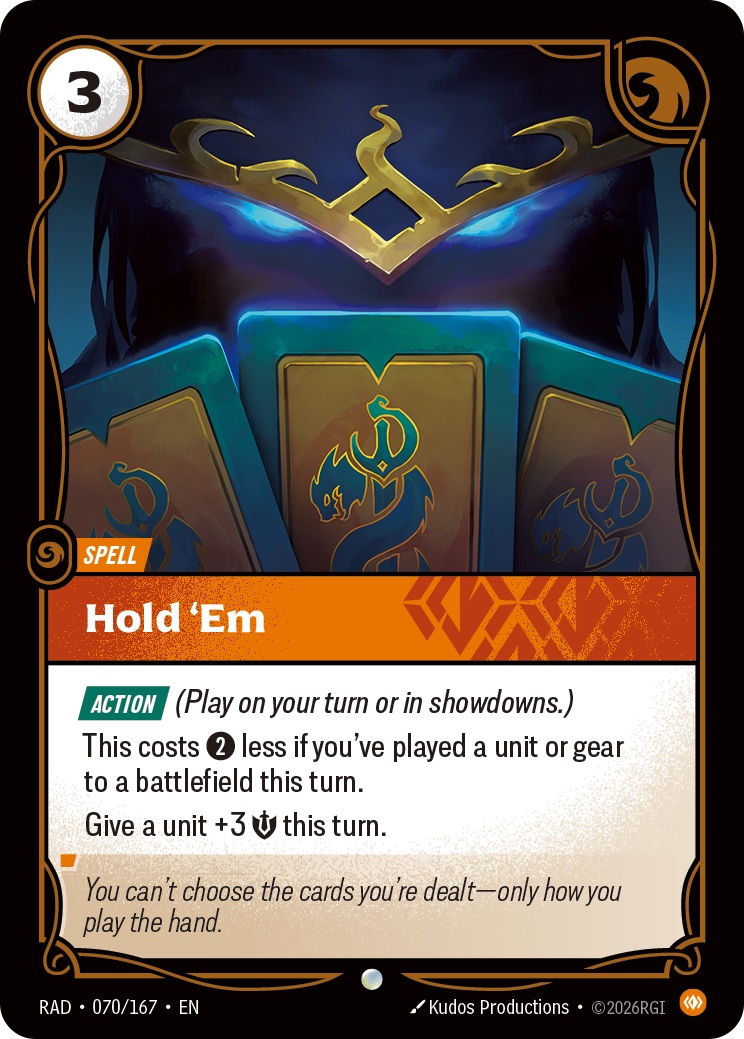 Hold 'Em (Spell) (RAD-070/167) (Common)
