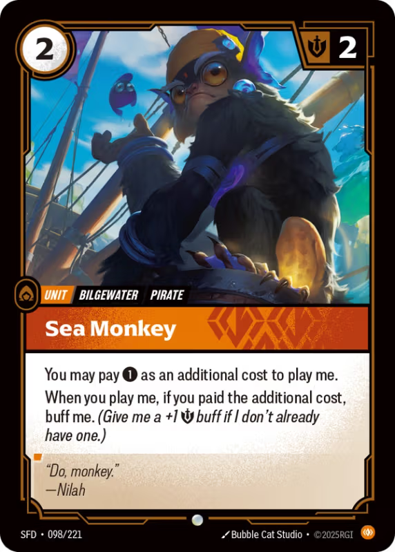 Sea Monkey (Unit) (SFD-098/221) (Common)