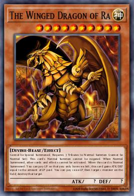The Winged Dragon of Ra (MONSTER) (RA03-EN137) (PS/QCSE)