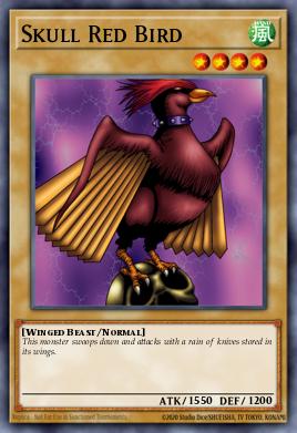 Skull Red Bird (MONSTER) (LOB-EN105) (COMMON)