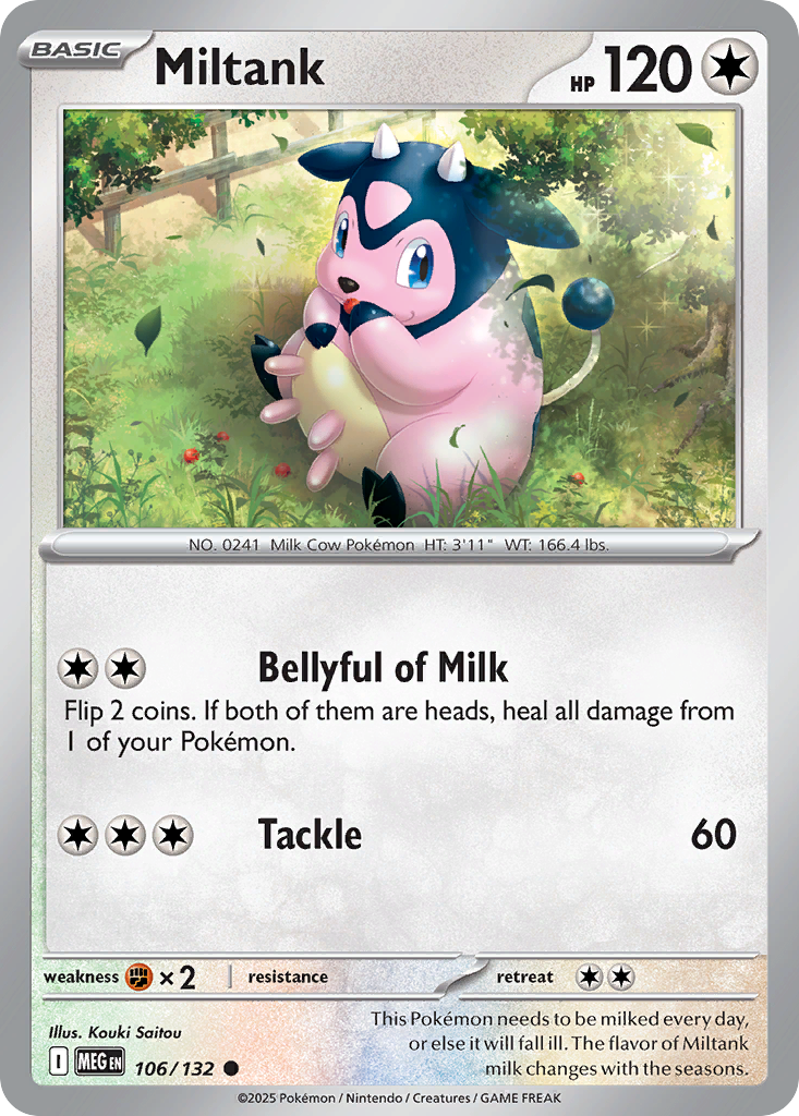 Miltank (Basic Pokémon) (MEG-106/132) (Common)