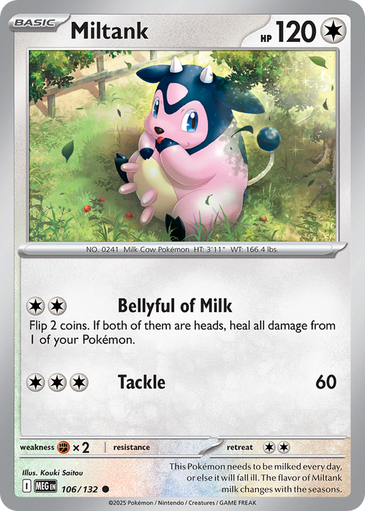 Miltank (Basic Pokémon) (MEG-106/132) (Common)