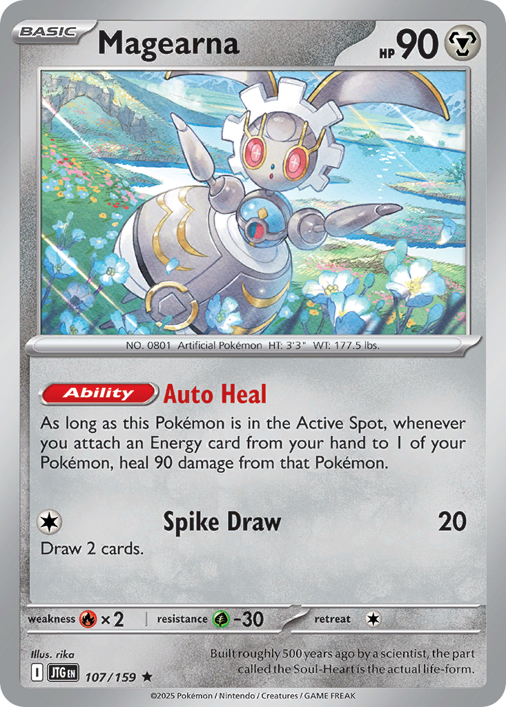 Magearna (Basic Pokémon) (JTG-107/159) (Rare)