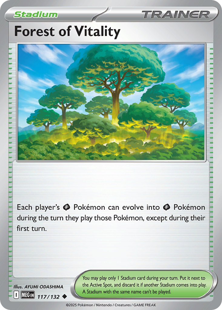 Forest of Vitality (Stadium) (MEG-117/132) (Uncommon)