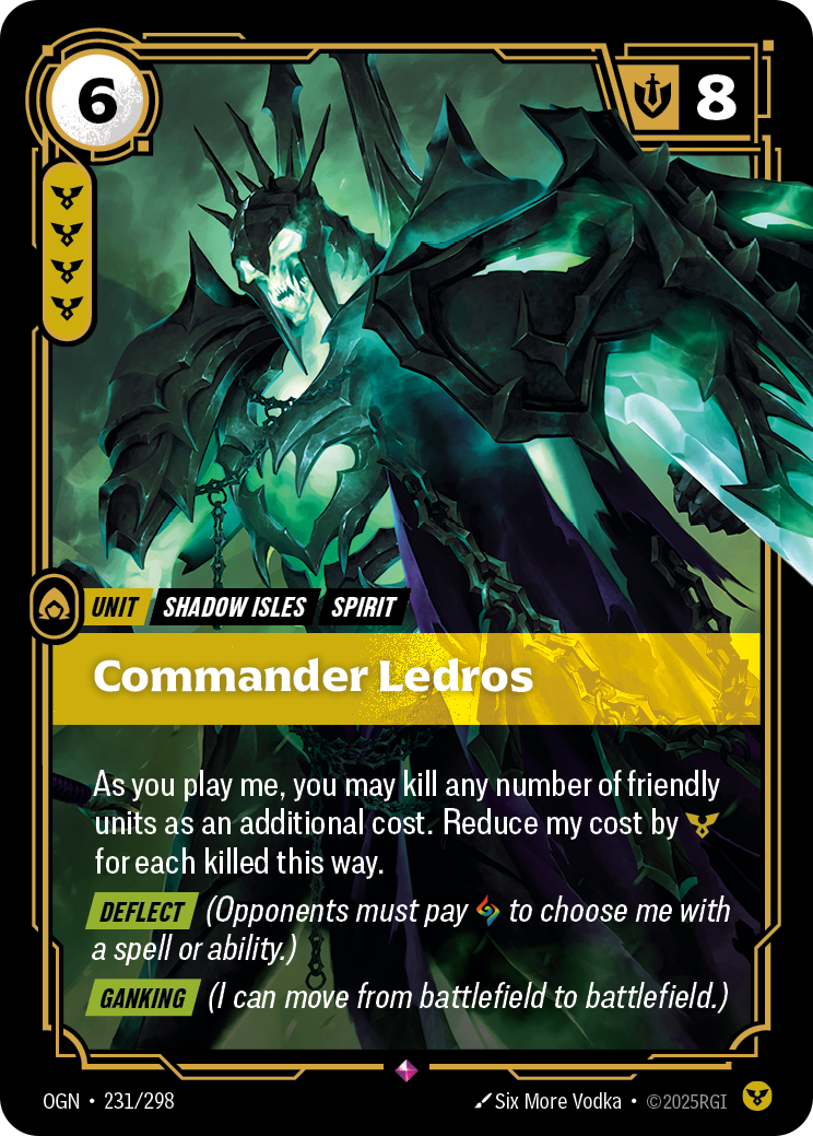 Commander Ledros (Unit) (OGN-231/298) (Rare)