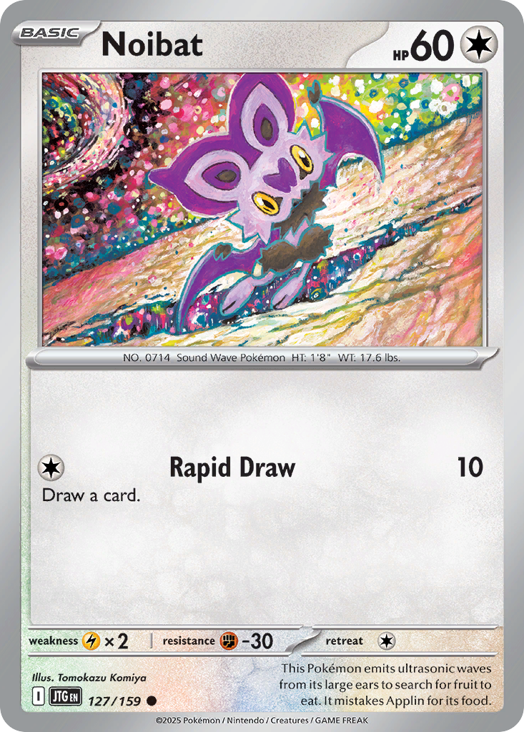 Noibat (Basic Pokémon) (JTG-127/159) (Common)