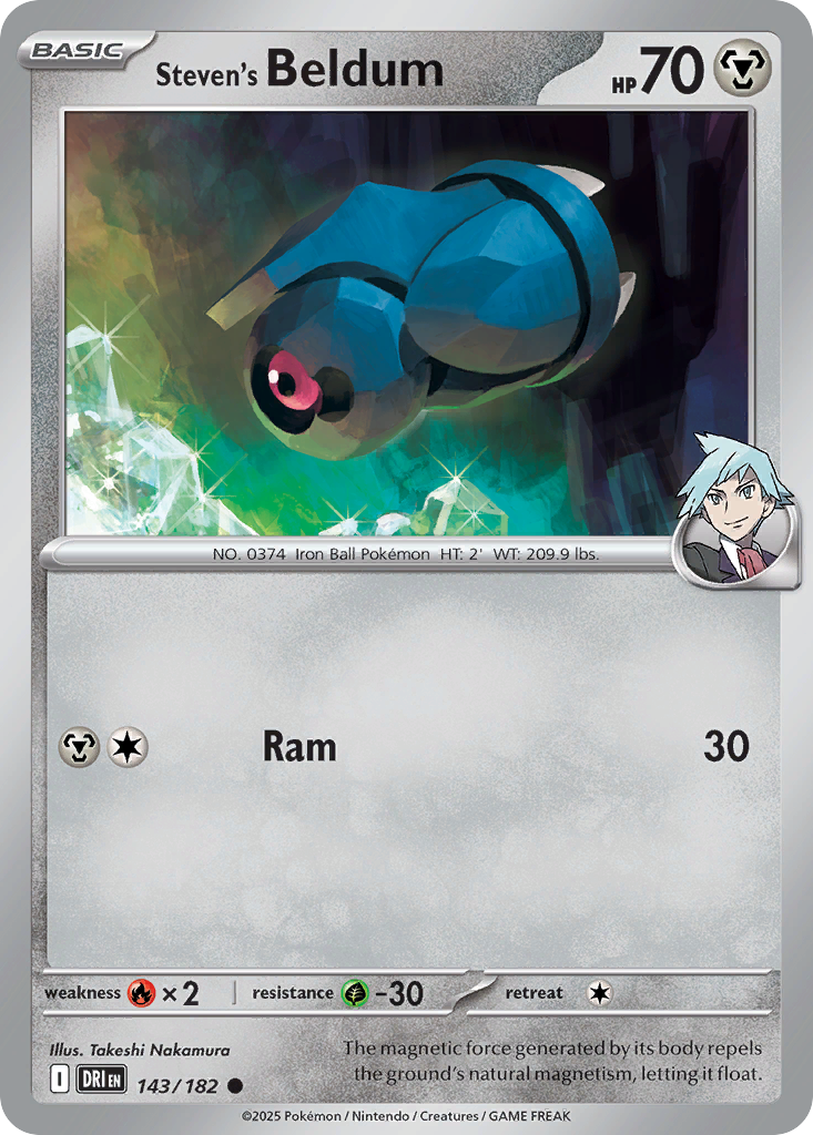 Steven's Beldum (Basic Pokémon) (DRI-143/182) (Common)