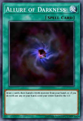Allure of Darkness (SPELL) (RA03-EN055) (SR/UR/SE/UL/PS/CR/QCSE)