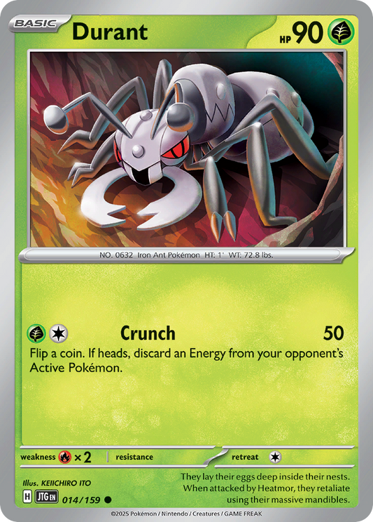 Durant (Basic Pokémon) (JTG-014/159) (Common)