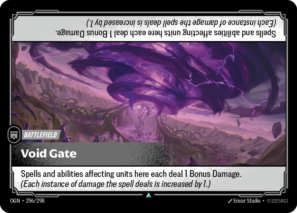 Void Gate (Battlefield) (OGN-296/298) (Uncommon)