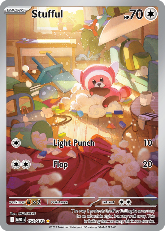 Stufful (Basic Pokémon) (MEG-154/132) (Illustration Rare)