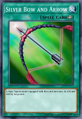 Silver Bow and Arrow (SPELL) (LOB-EN091) (COMMON)