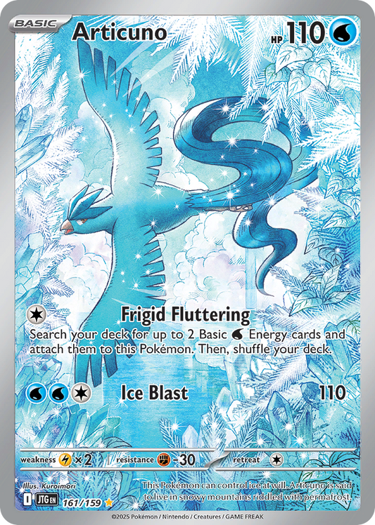 Articuno (Basic Pokémon) (JTG-161/159) (Illustration Rare)