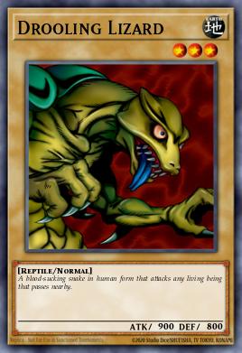 Drooling Lizard (MONSTER) (LOB-EN115) (COMMON)