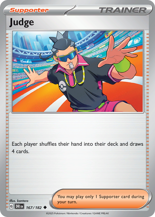 Judge (Supporter) (DRI-167/182) (Uncommon)