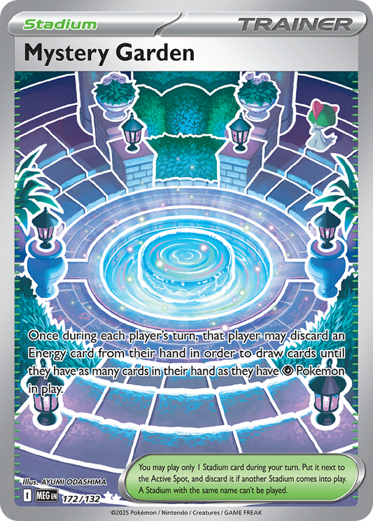 Mystery Garden (Stadium) (MEG-172/132) (Ultra Rare)