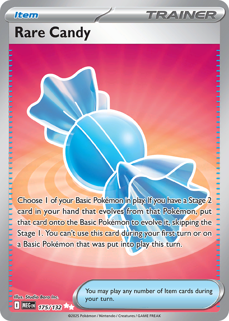 Rare Candy (Item) (MEG-175/132) (Ultra Rare)