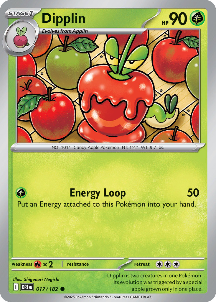 Dipplin (Stage 1 Pokémon) (DRI-017/182) (Common)