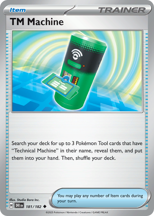 TM Machine (Item) (DRI-181/182) (Uncommon)