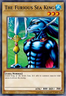 The Furious Sea King (MONSTER) (LOB-EN033) (COMMON)