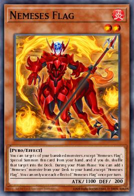 Nemeses Flag (MONSTER) (RA03-EN024) (SR/UR/SE/UL/PS/CR/QCSE)