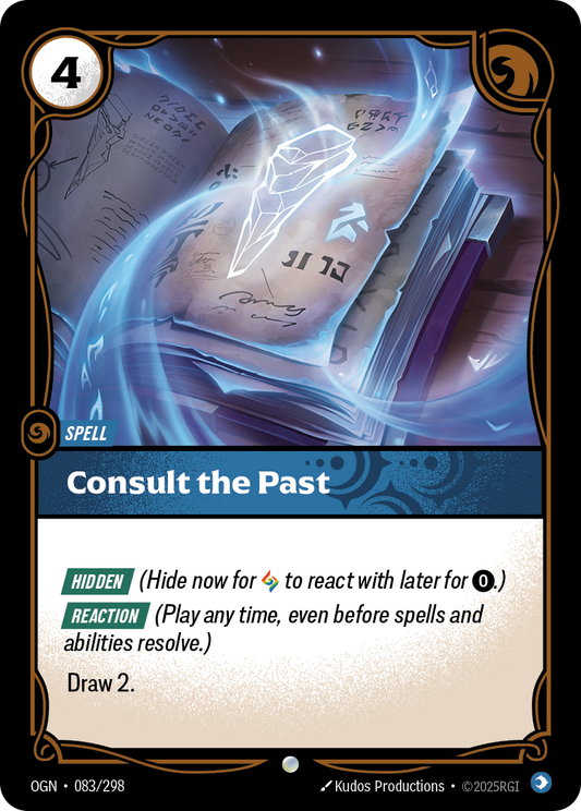 Consult the Past (Spell) (OGN-083/298) (Common)