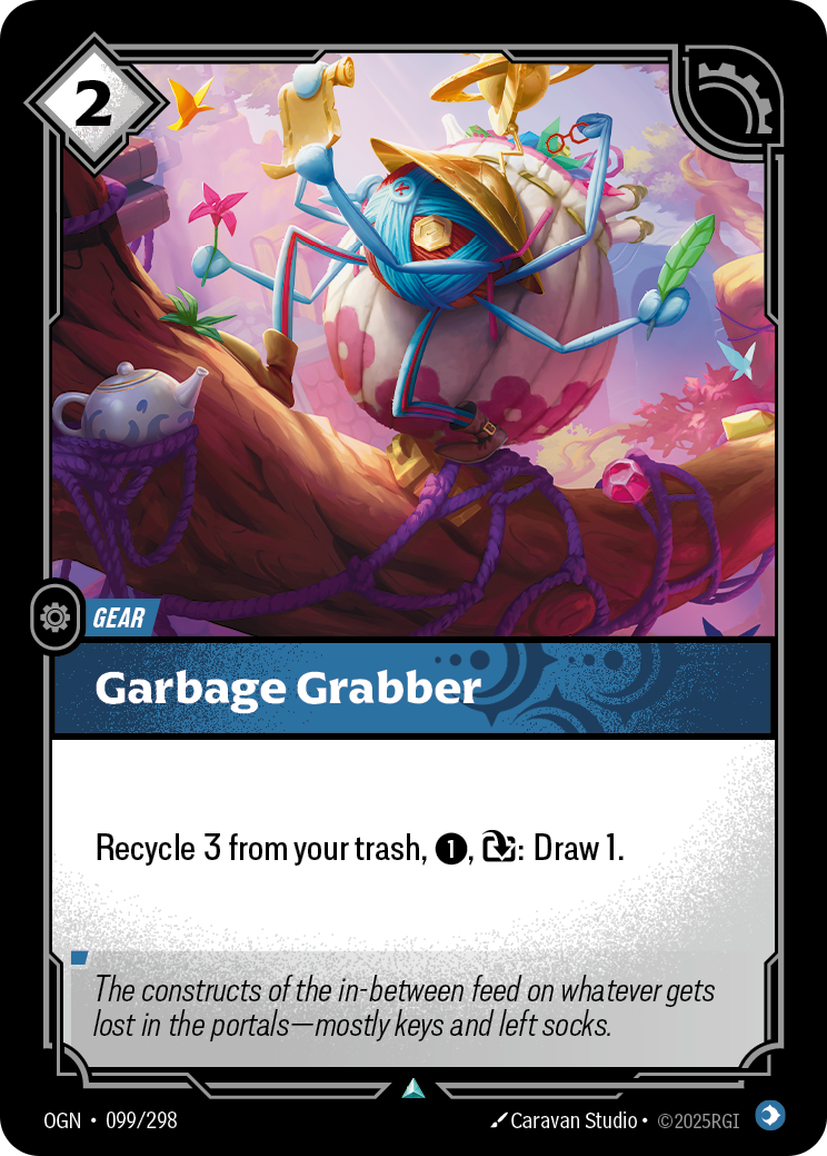 Garbage Grabber (Gear) (OGN-099/298) (Uncommon)