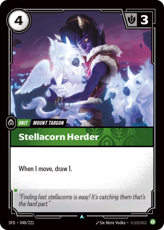 Stellacorn Herder (Unit) (SFD-048/221) (UnCommon)