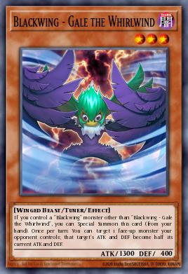 Blackwing - Gale the Whirlwind (MONSTER) (RA03-EN215) (PS/QCSE)