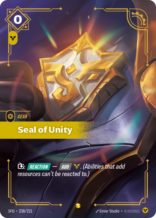 Seal of Unity (Gear) (SFD-238/234) (Showcase)