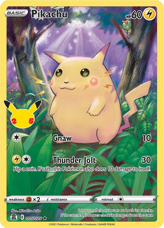 Pikachu 005/025 (E)