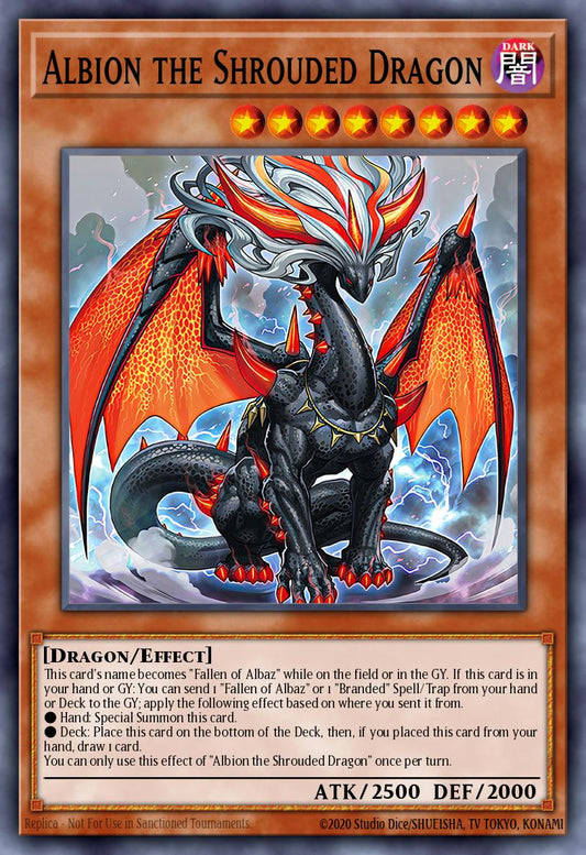 Albion the Shrouded Dragon (MONSTER) (RA05-EN019)