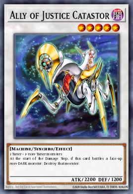 Ally of Justice Catastor (MONSTER) (RA03-EN222) (PS/QCSE)