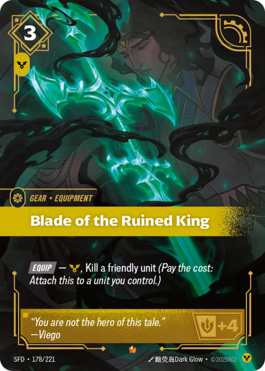 Blade of the Ruined King (Gear) (SFD-178/221) (Epic)
