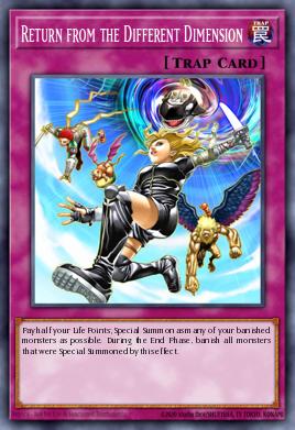 Return from the Different Dimension (TRAP) (RA03-EN140) (PS/QCSE)