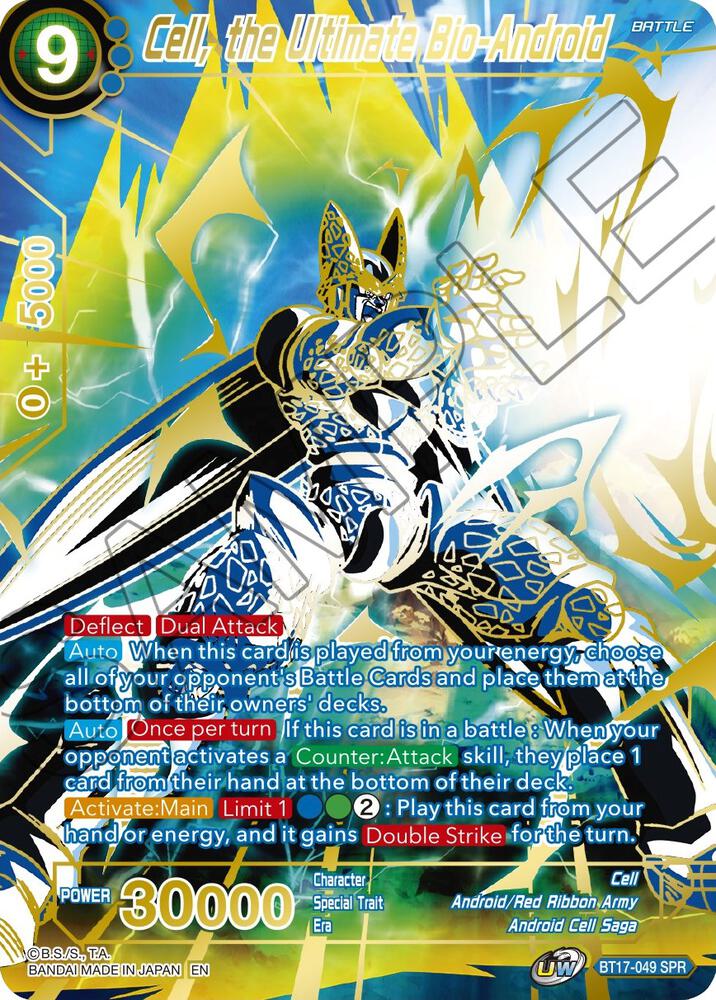 Cell, the Ultimate Bio-Android (BT17-049) (SPR)