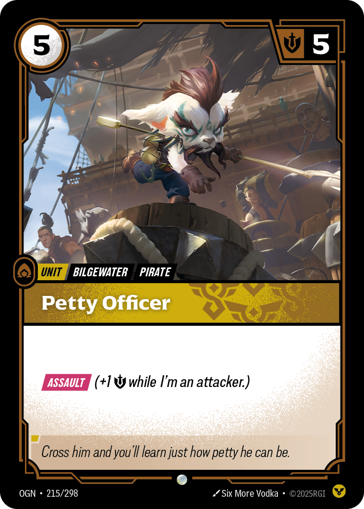 Petty Officer (Unit) (OGN-215/298) (Common)