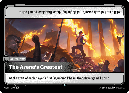 The Arena's Greatest (Battlefield) (OGN-290/298) (Uncommon)