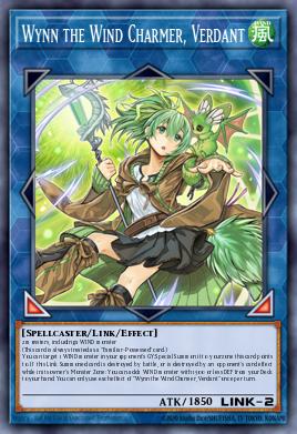 Wynn the Wind Charmer, Verdant (MONSTER) (RA03-EN045) (SR/UR/SE/UL/PS/CR/QCSE)
