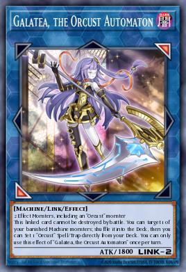 Galatea, the Orcust Automaton (MONSTER) (RA03-EN044) (SR/UR/SE/UL/PS/CR/QCSE)