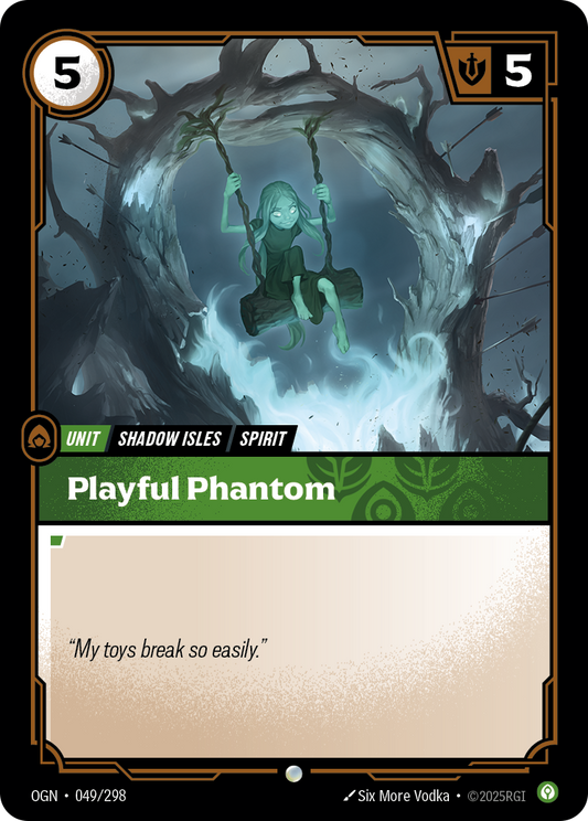 Playful Phantom (Unit) (OGN-049/298) (Common)