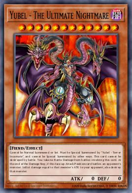 Yubel - The Ultimate Nightmare (MONSTER) (RA03-EN191) (PS/QCSE)