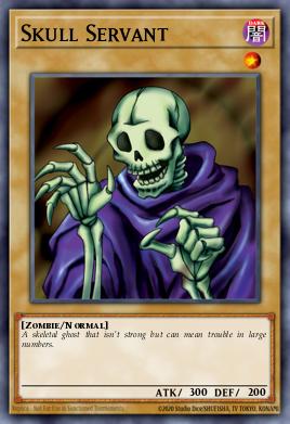 Skull Servant (MONSTER) (LOB-EN004) (COMMON)