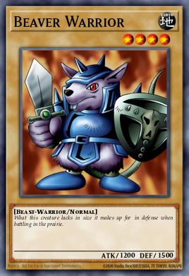 Beaver Warrior (MONSTER) (LOB-EN064) (COMMON)