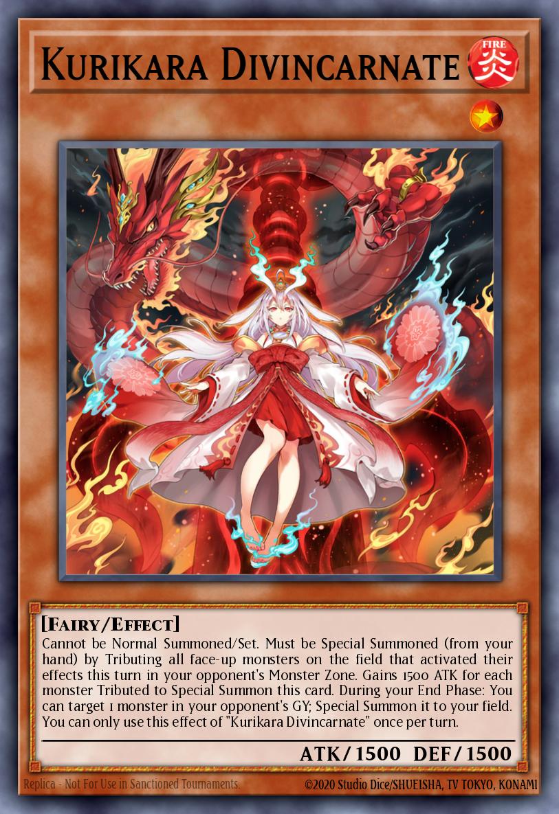 Kurikara Divincarnate (MONSTER) (RA05-EN147) (UR/STAR)