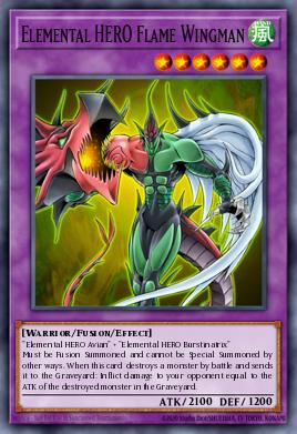 Elemental HERO Flame Wingman (MONSTER) (RA03-EN152) (PS/QCSE)