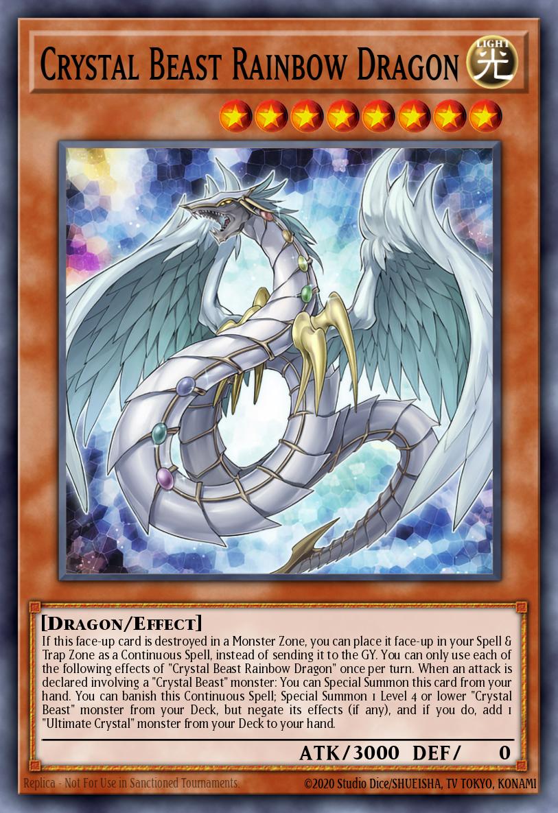Crystal Beast Rainbow Dragon (MONSTER) (GFP2-EN001) (UR)